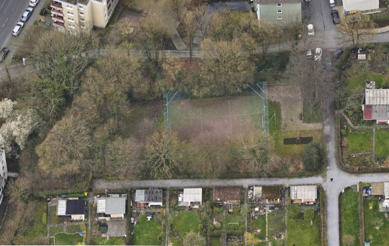 Luftbild Kinderspielplatz Allensteiner Straße