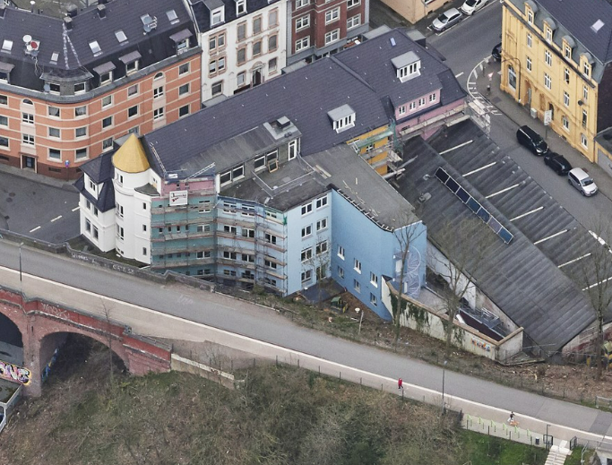 Luftbild Familienhaus Ost